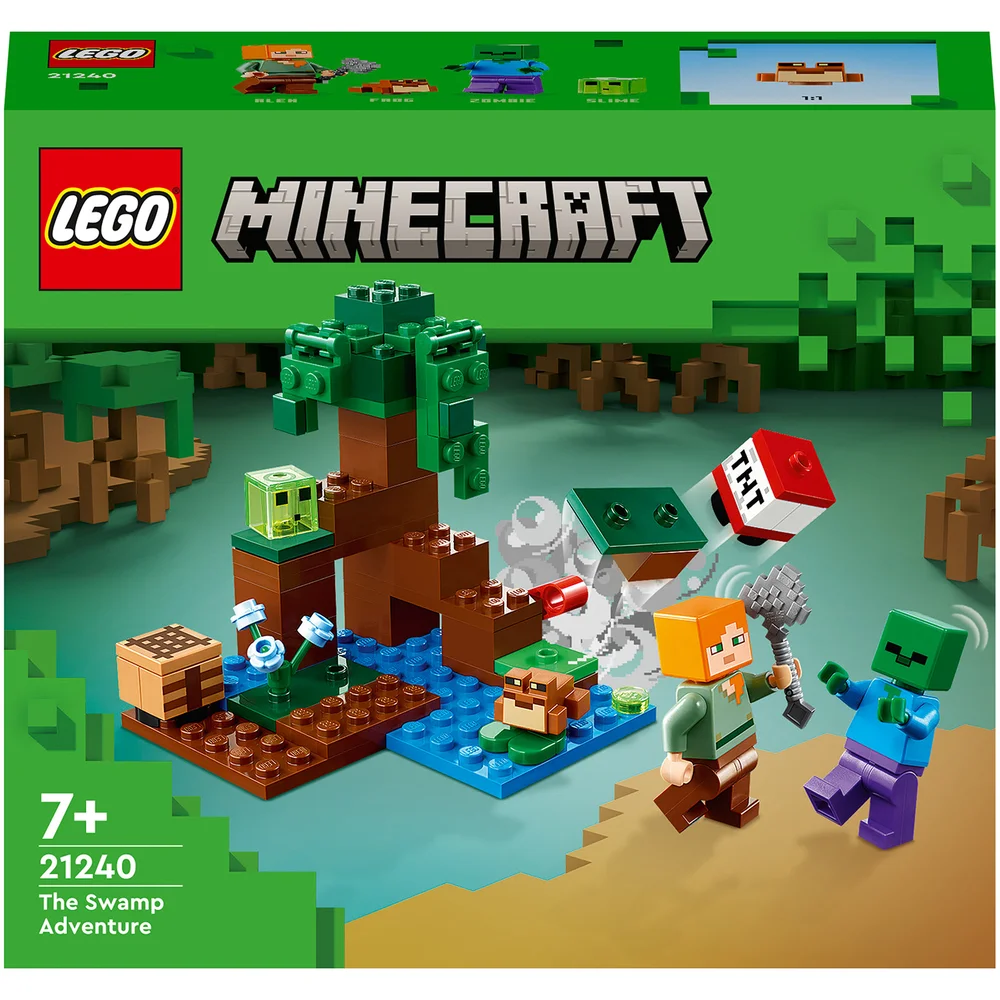 LEGO Minecraft: The Swamp Adventure Set with Figures (21240) Image 1
