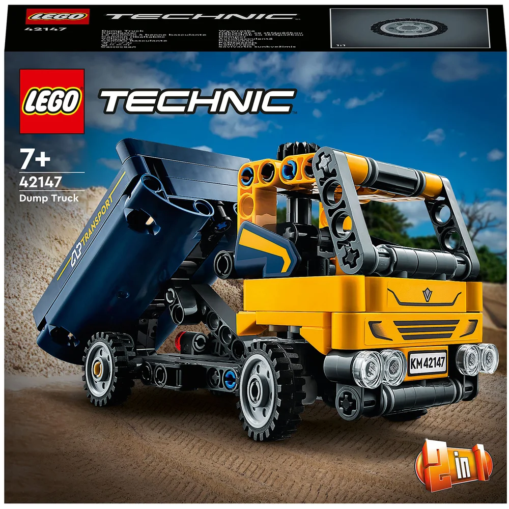 LEGO Technic: Dump Truck and Excavator Toys 2in1 Set (42147) Image 1