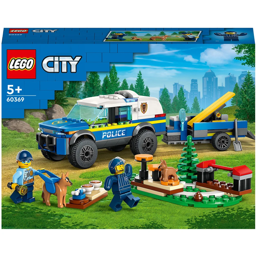 LEGO City: Mobile Police Dog Training Set with Toy Car (60369) Image 1
