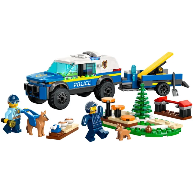 LEGO City: Mobile Police Dog Training Set with Toy Car (60369)