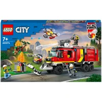 LEGO City: Fire Command Unit Set with Fire Engine Toy (60374)