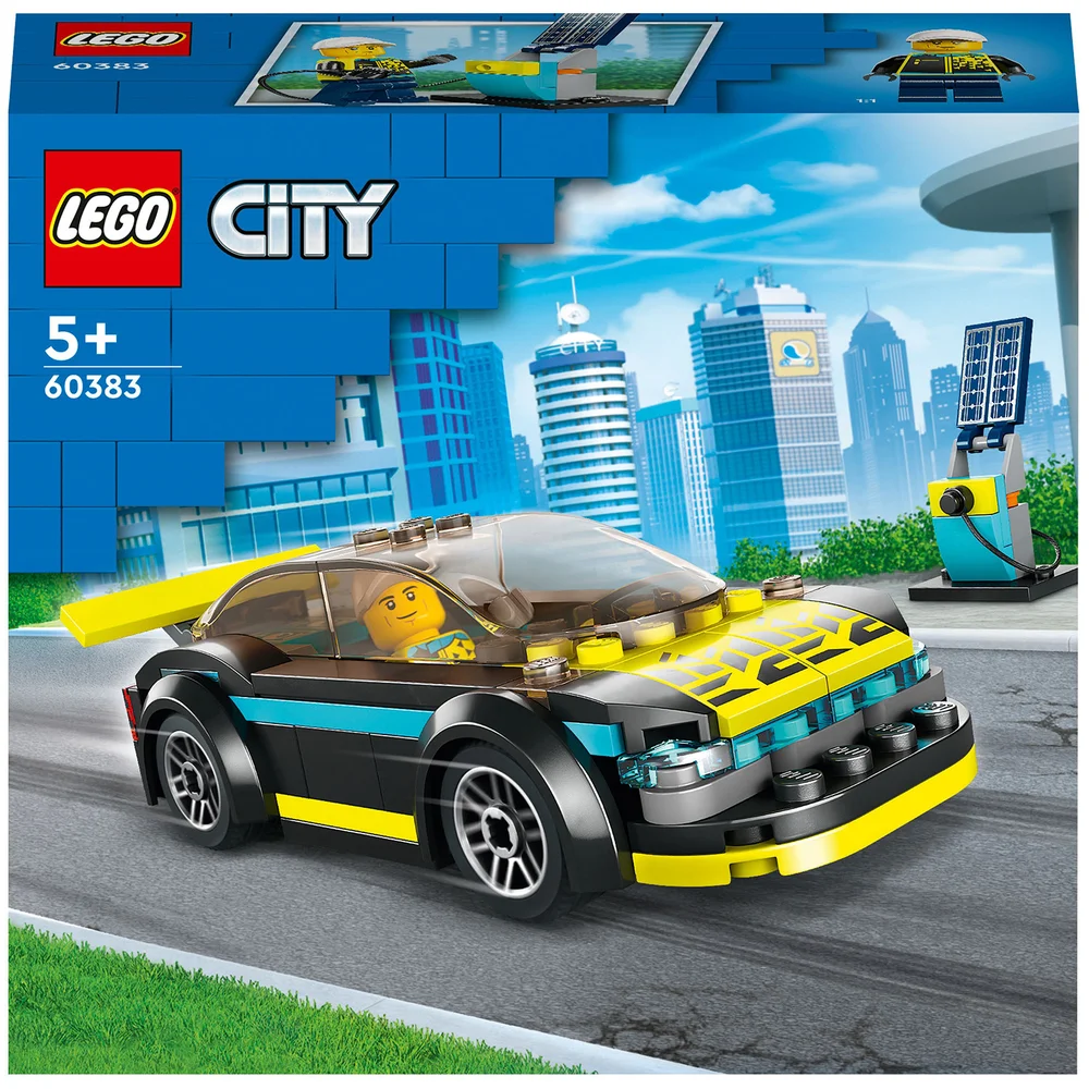LEGO City: Electric Sports Car Building Toy for Kids (60383) Image 1