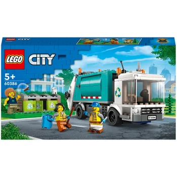 LEGO City: Recycling Truck Bin Lorry Toy, Vehicle Set (60386)