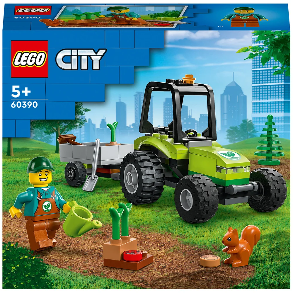 LEGO City: Park Tractor and Trailer Toy Farm Vehicle (60390) Image 1