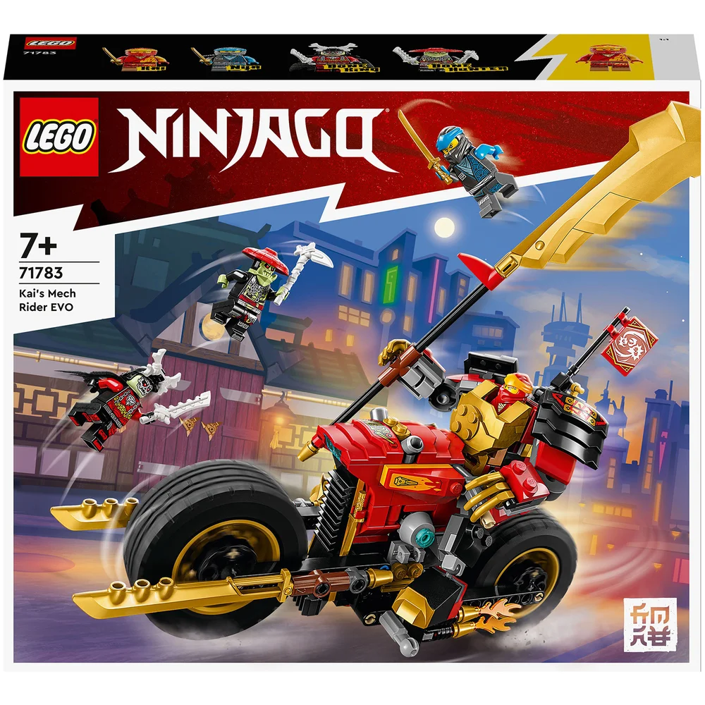 LEGO NINJAGO: Kai’s Mech Rider EVO Action Figure Toy (71783) Image 1