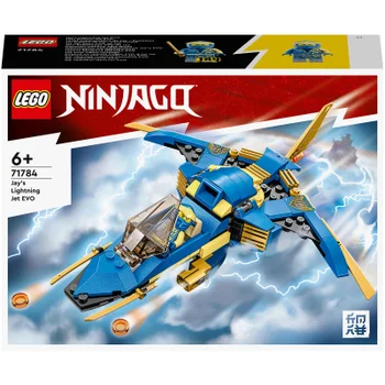LEGO NINJAGO: Jay’s Lightning Jet EVO Toy Plane Set (71784)
