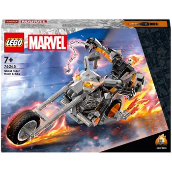 LEGO Marvel Ghost Rider Mech & Bike Motorbike Toy (76245)