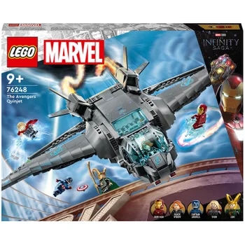 LEGO Marvel The Avengers Quinjet Infinity Saga Set (76248)