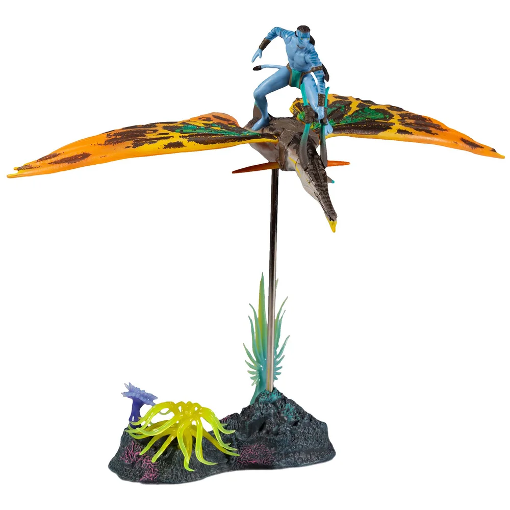 McFarlane Disney Avatar: The Way of Water - Jake Sully & Skimwing Action Figure Image 1