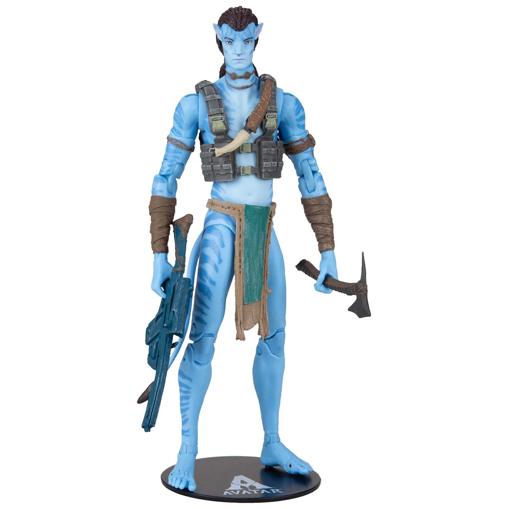 McFarlane Disney Avatar: The Way of Water - Jake Sully (Reef Battle) Action Figure Image 1