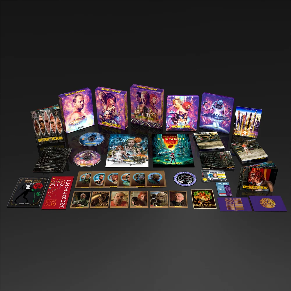 The Fifth Element Zavvi Exclusive Deluxe Edition 4K Ultra HD Steelbook (includes Blu-ray) Image 1
