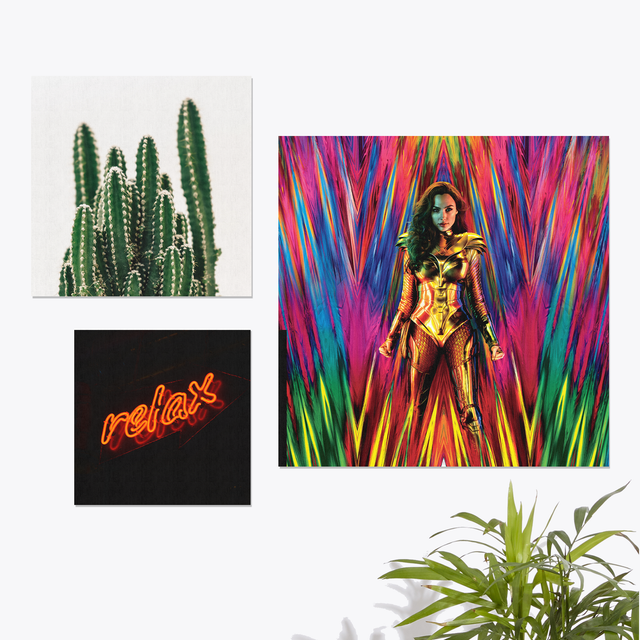 Decorsome x Stranger Things Hawkins Rectangular Canvas