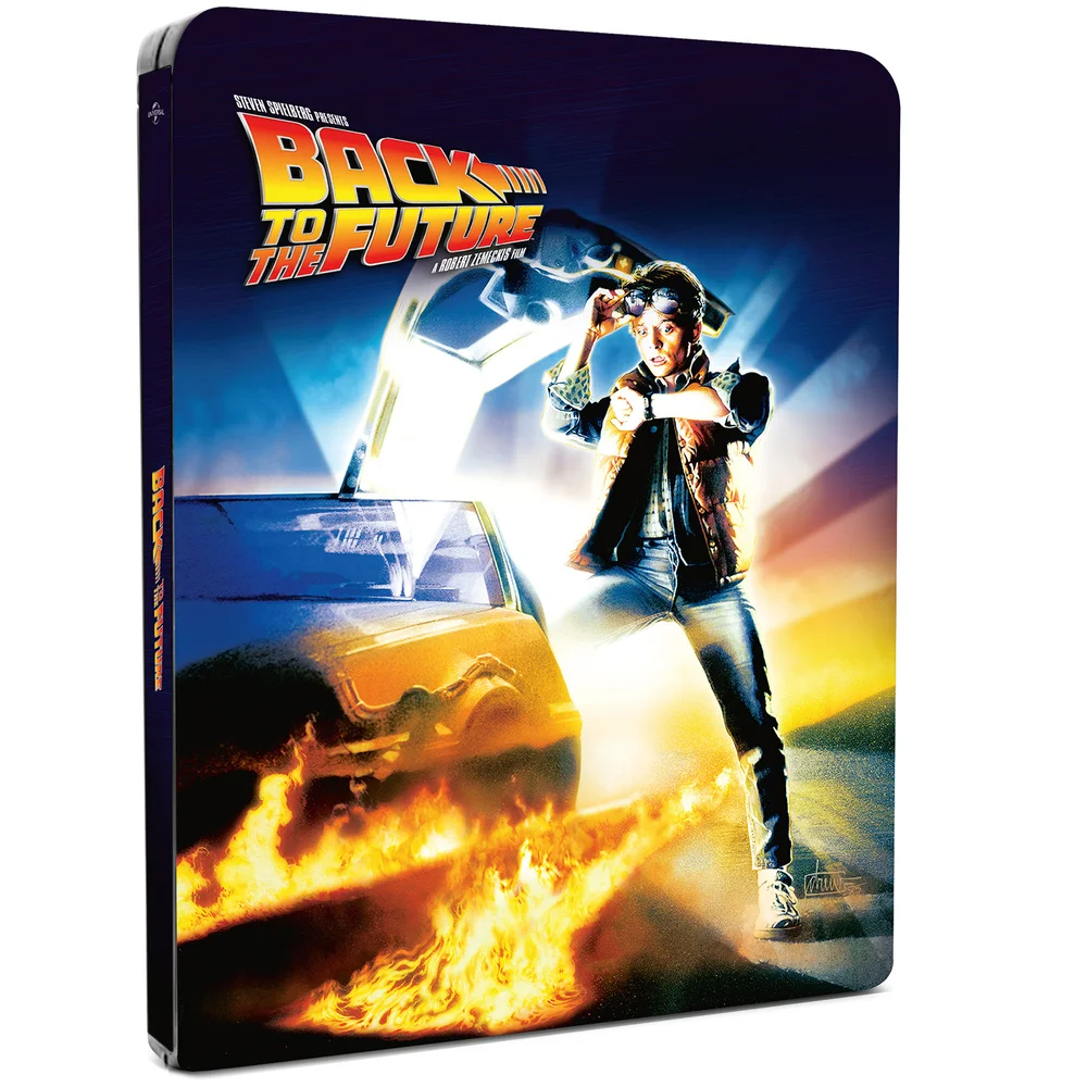 Back to the Future Zavvi Exclusive Limited Edition 4K Ultra HD Steelbook (includes Blu-ray) Image 1