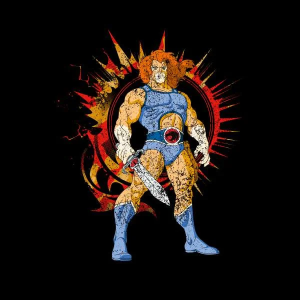 Thundercats Lion-O Graphic Hoodie - Black