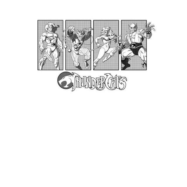 Thundercats Character Panels Unisex T-Shirt - White