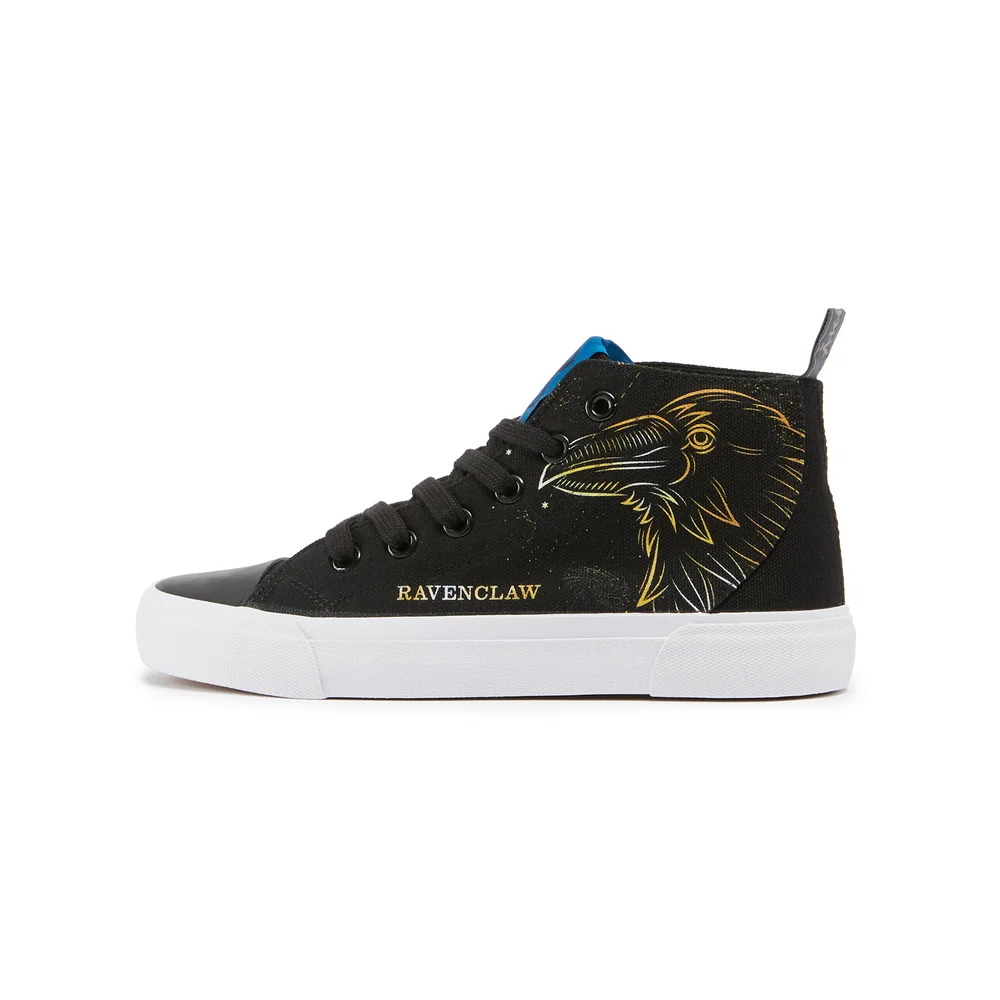 Akedo x Harry Potter Houses Ravenclaw Kids' High Top - Black - UK Kids 10 / EU28 Image 1