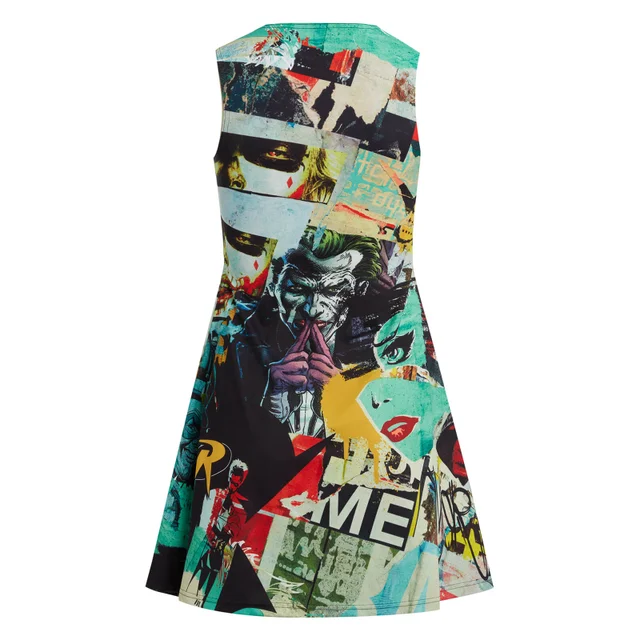 Supasuta x Batman Torn Collage Skater Dress