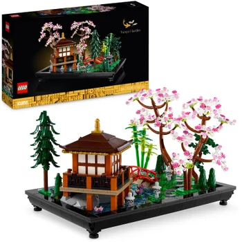 LEGO Icons Tranquil Garden Botanical Set with Flowers 10315