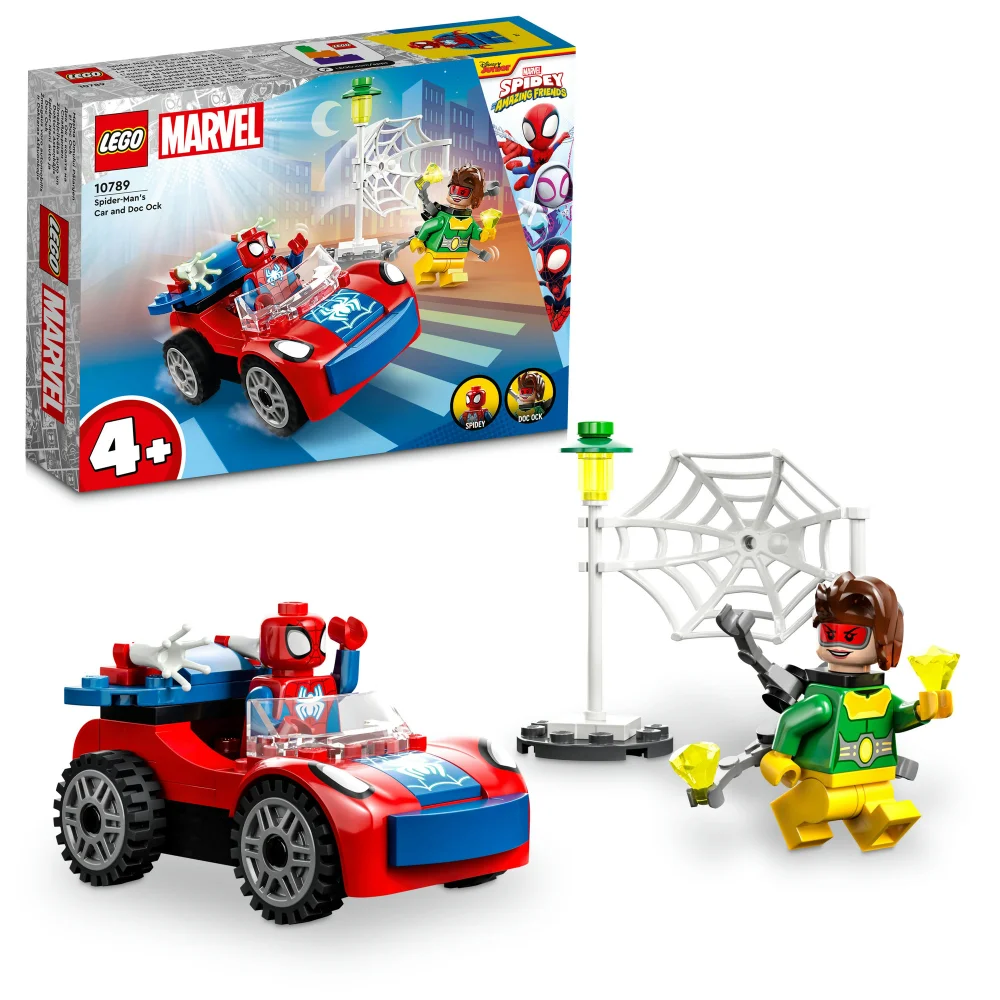 LEGO Marvel Spider-Man's Car and Doc Ock Building Toy 10789 Image 1