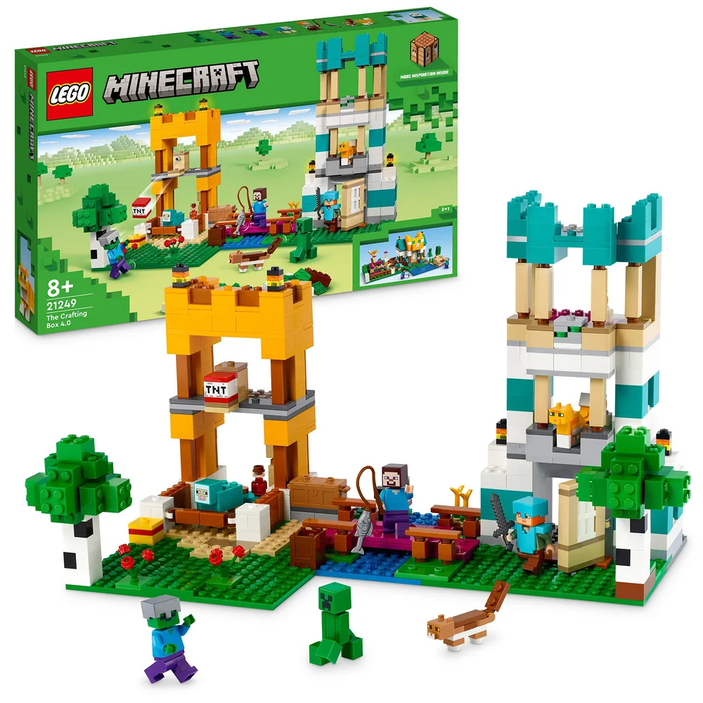LEGO Minecraft The Crafting Box 4.0 2in1 Set 21249 Image 1