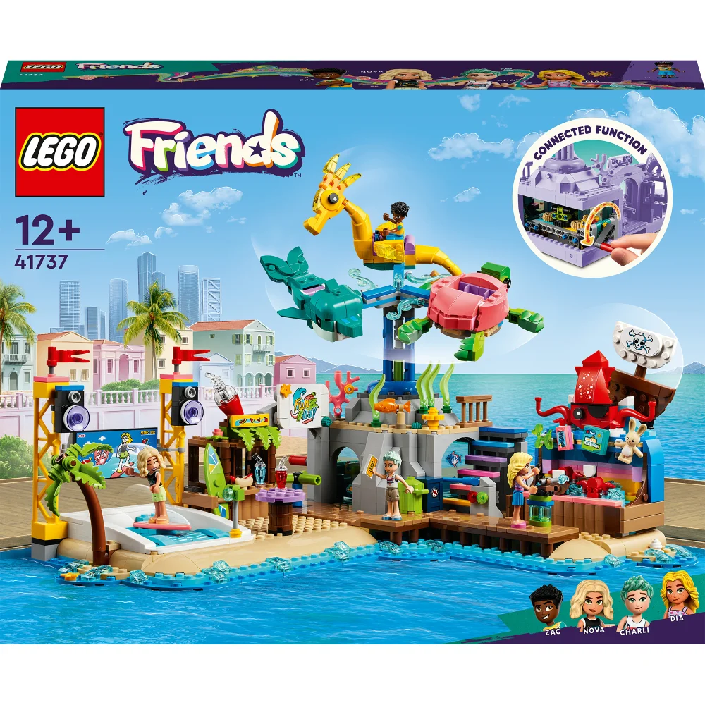 LEGO Friends: Beach Amusement Park Set for Ages 12+ (41737) Image 1
