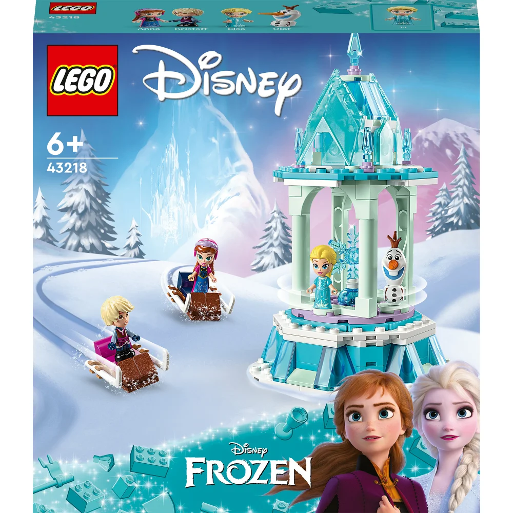 LEGO Disney Frozen Anna and Elsa's Merry-Go-Round Set (43218) Image 1