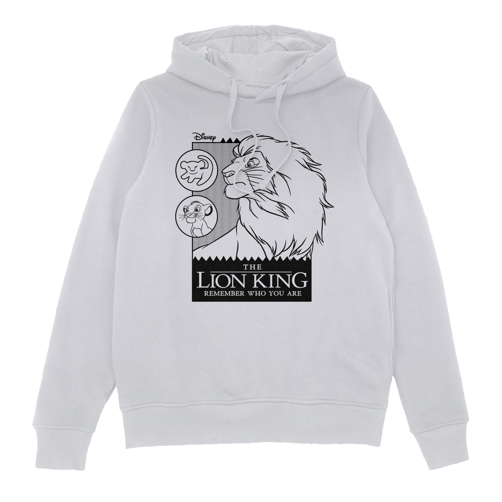 Lion King Remember Who You Are Kids' Hoodie - White - 5-6 Years Image 1