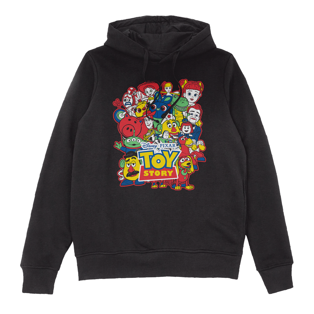 Toy Story Characters Kids' Hoodie - Black - 3-4 Years Image 1