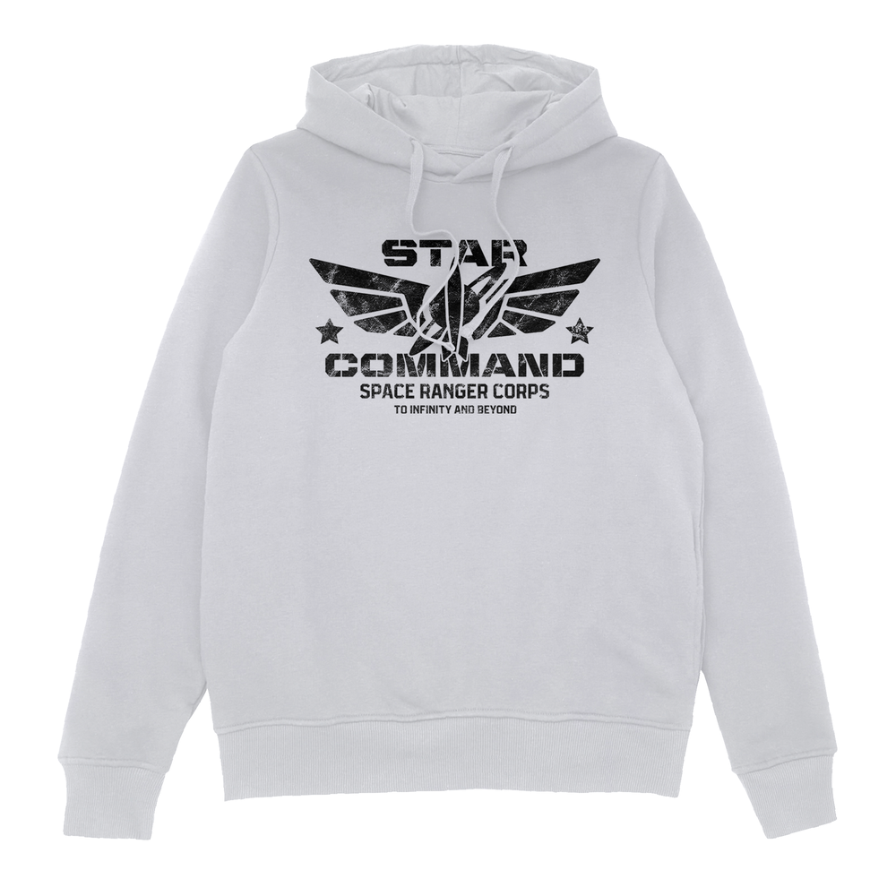Toy Story Star Command Space Ranger Kids' Hoodie - White - 3-4 Years Image 1
