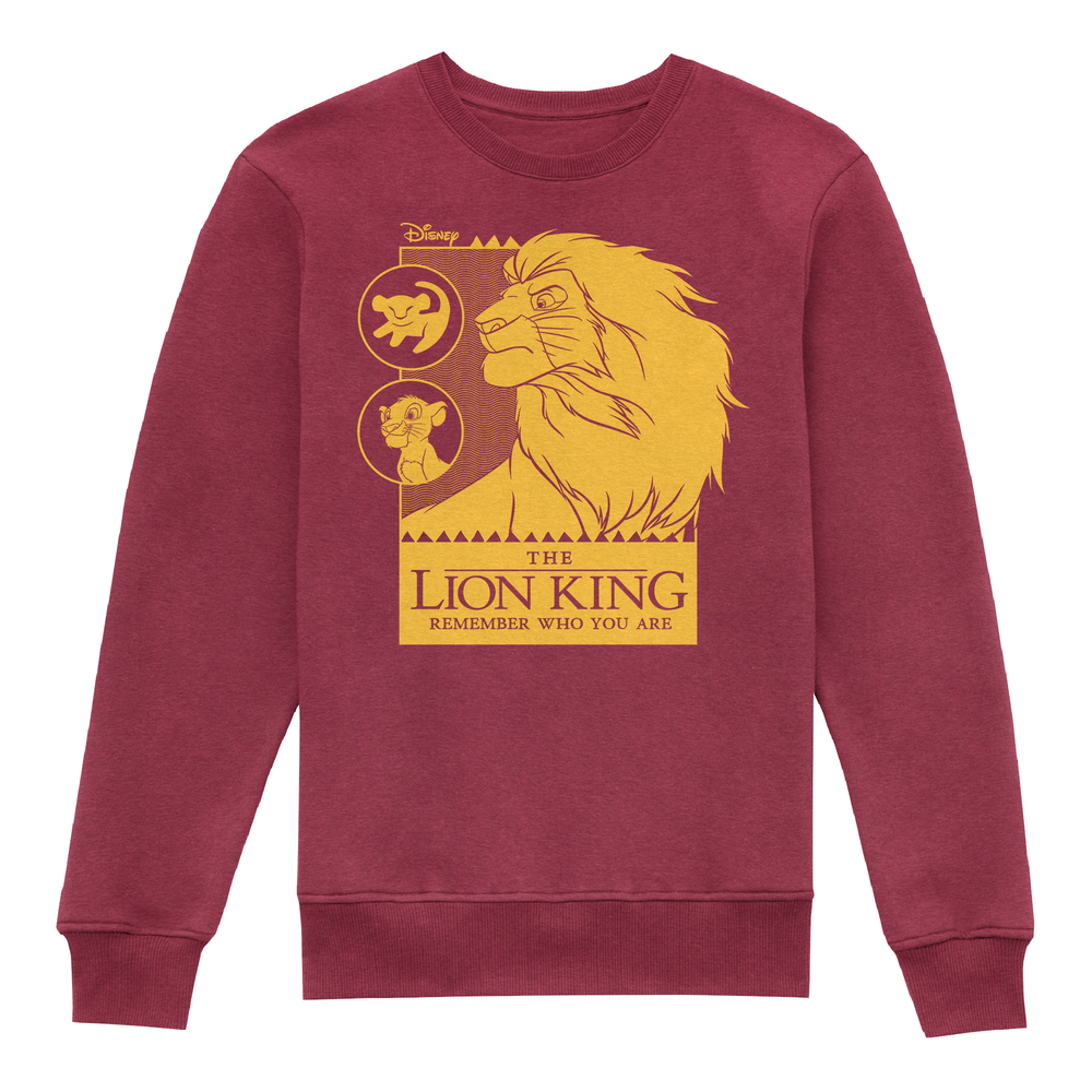 Lion King Simbas Journey Kids' Sweatshirt - Burgundy - 5-6 Years Image 1