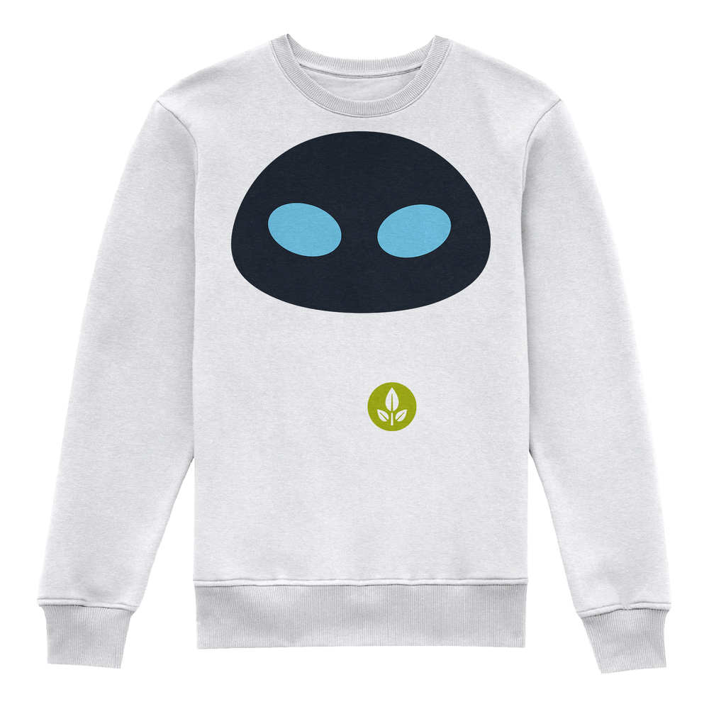 Wall.E Eve's Face Kids' Sweatshirt - White - 3-4 Years Image 1