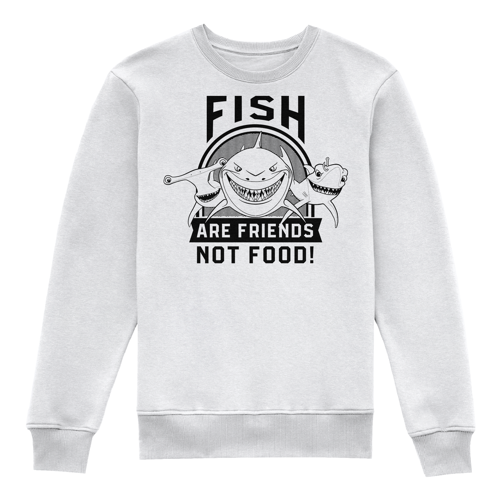 Finding Nemo Fish Are Friends Kids' Sweatshirt - White - 3-4 Years Image 1