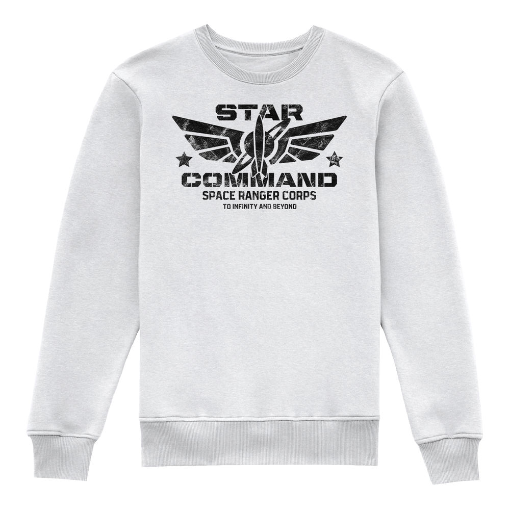 Toy Story Star Command Space Ranger Kids' Sweatshirt - White - 3-4 Years Image 1