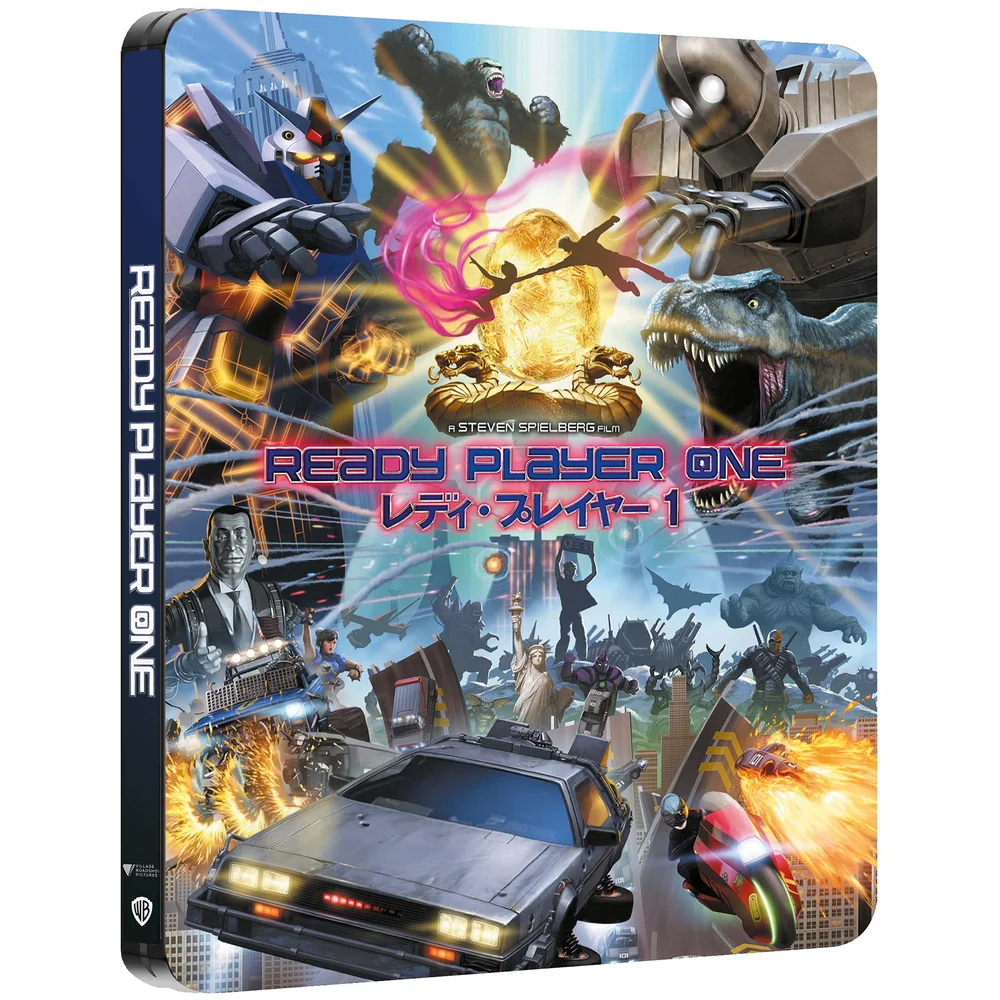 Ready Player One Japanese Artwork 4K Ultra HD Steelbook (Includes Blu-ray) Image 1