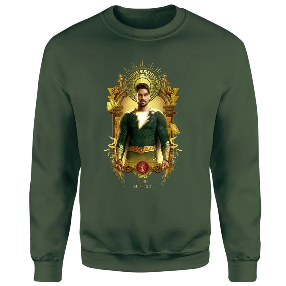 Shazam! Fury of the Gods The Muscle Sweatshirt - Green - S Image 1