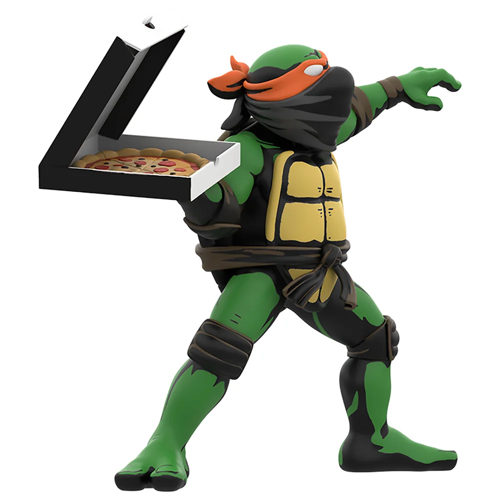 Mighty Jaxx Teenage Mutant Ninja Turtles: Food Fight By Ndikol 8" Vinyl Art Toy Image 1