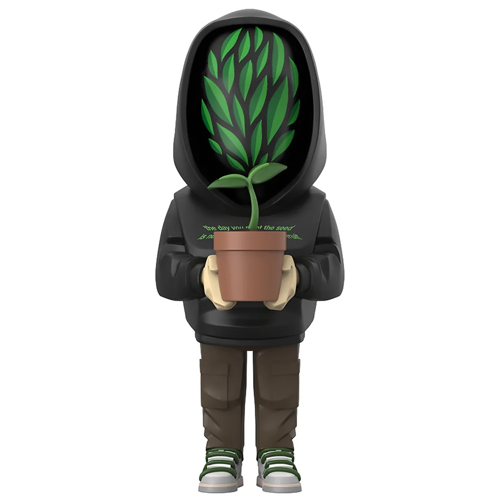 Mighty Jaxx Aplasticplant By Yarms 8" Vinyl Art Toy Image 1