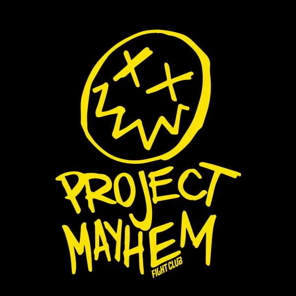 Fight Club Project Mayhem Women's Cropped Hoodie - Black