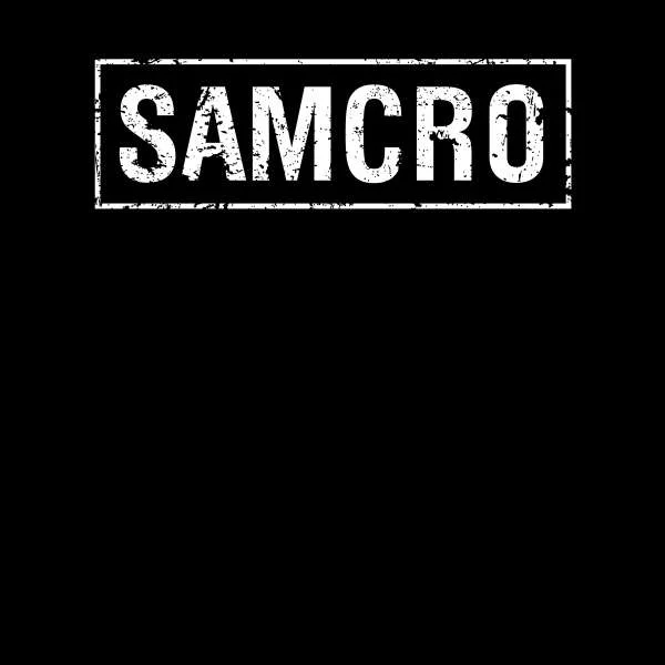 Sons of Anarchy SAMCRO Box Women's Cropped Hoodie - Black