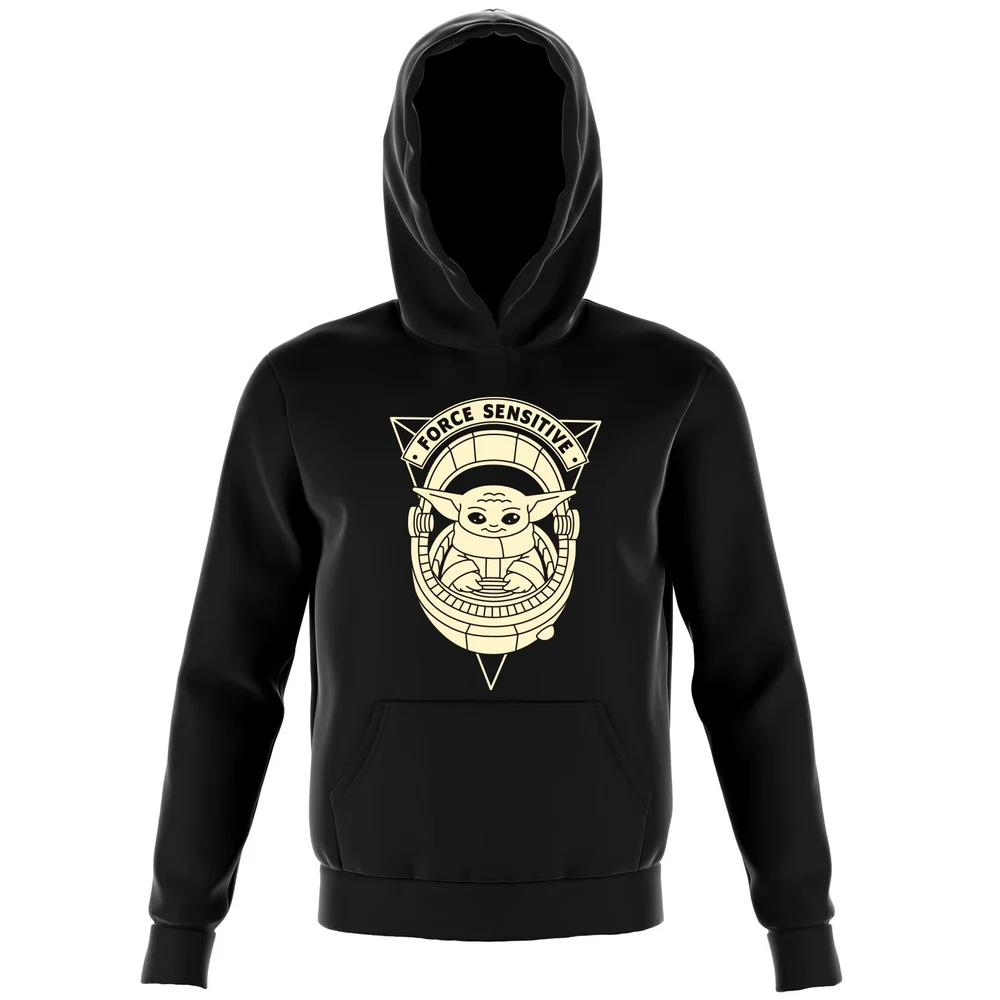 Star Wars The Mandalorian Force Sensitive Kids' Hoodie - Green - 3-4 Years Image 1