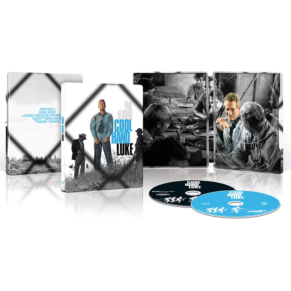 Cool Hand Luke Steelbook - 4K Ultra HD (Includes Blu-ray) Image 1