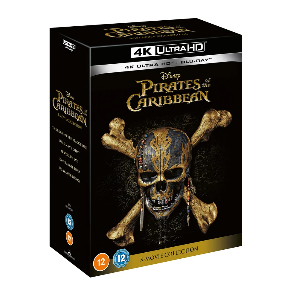 Disney’s Pirates of The Caribbean 1-5 4K Ultra HD Image 1