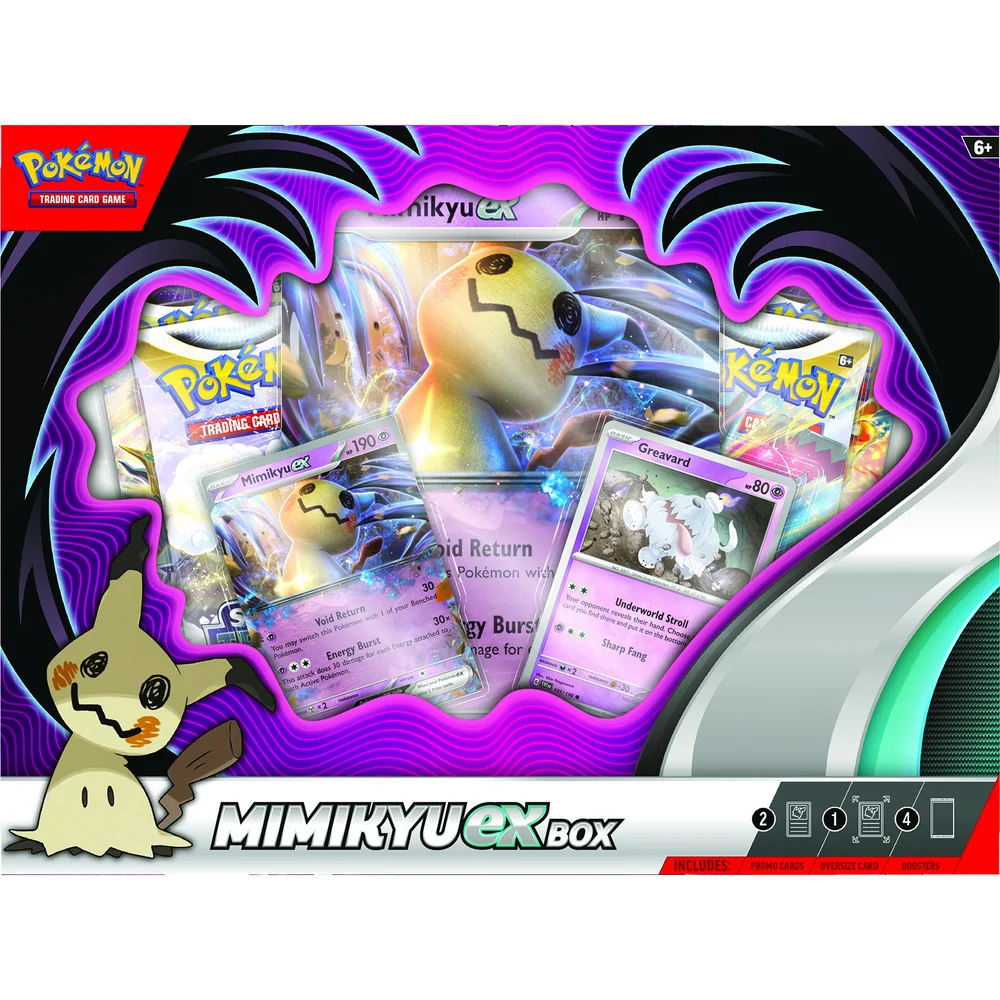 pokmon trading card game:mimikyu ex Pokemon Mimikyu Box Violet Promo Cards Mimikyu ex NEW MIMIKYU EX Scarlet &