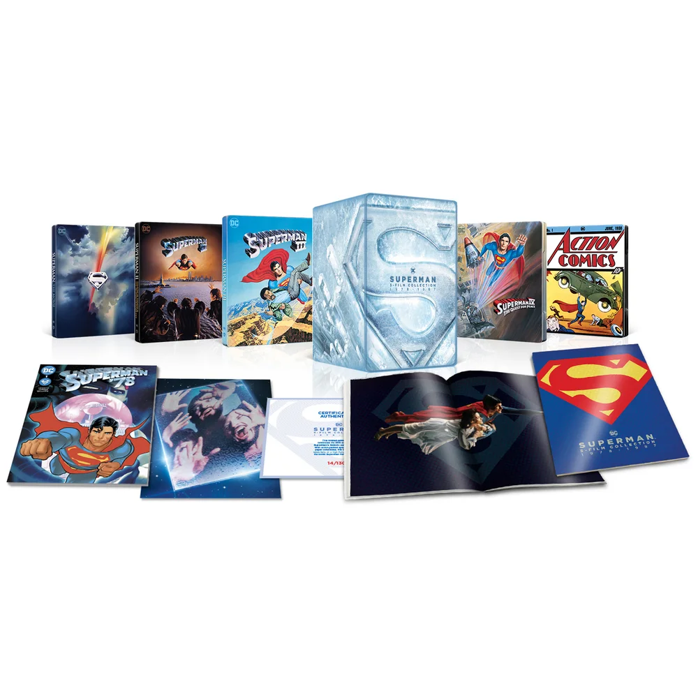 Superman I-IV - 4K Ultra HD Steelbook Collection (Includes Blu-ray) Image 1