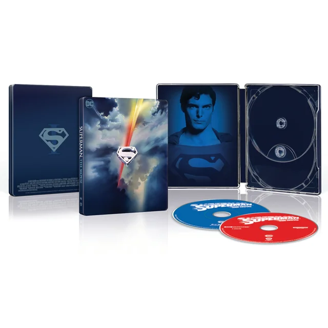 Superman I-IV - 4K Ultra HD Steelbook Collection (Includes Blu-ray)