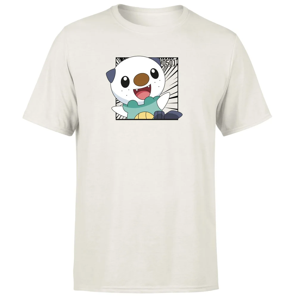 Pokemon Oshawott Men's T-Shirt - Cream - L Image 1