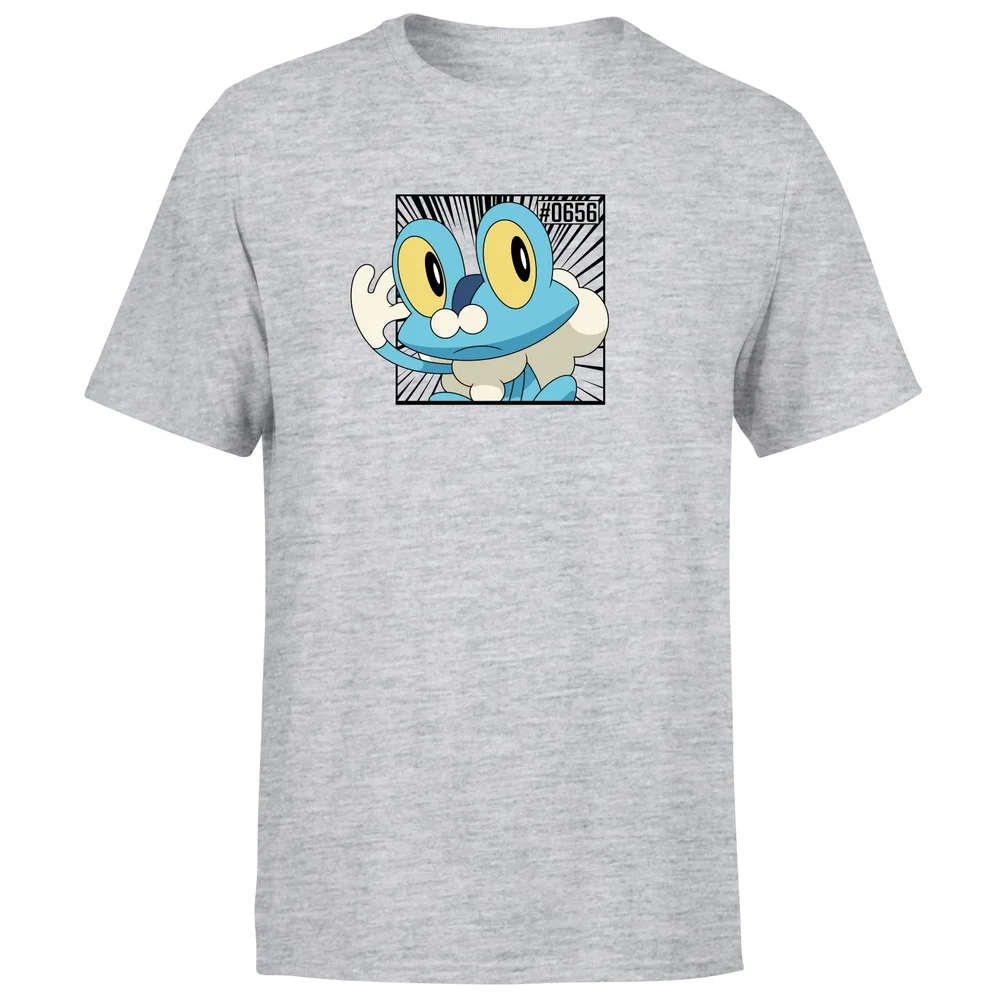 Pokemon Froakie Men's T-Shirt - Grey - S Image 1