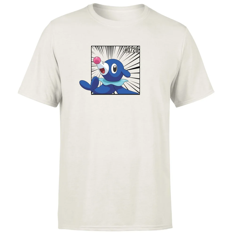 Pokemon Popplio Men's T-Shirt - Cream - L Image 1