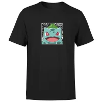 Pokémon Pokédex Bulbasaur #0001 Men's T-Shirt - Black - undefined undefined