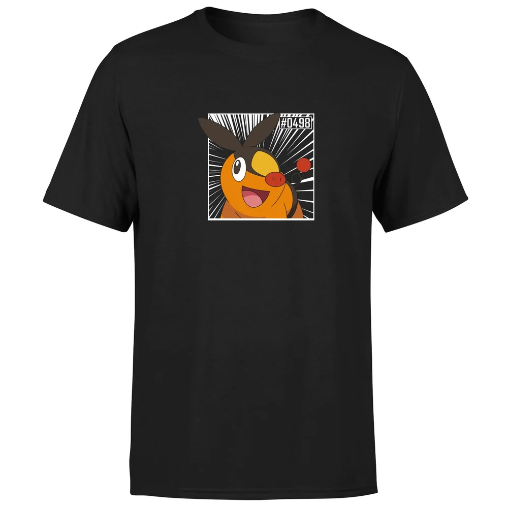 Pokemon Tepig Men's T-Shirt - Black - S Image 1